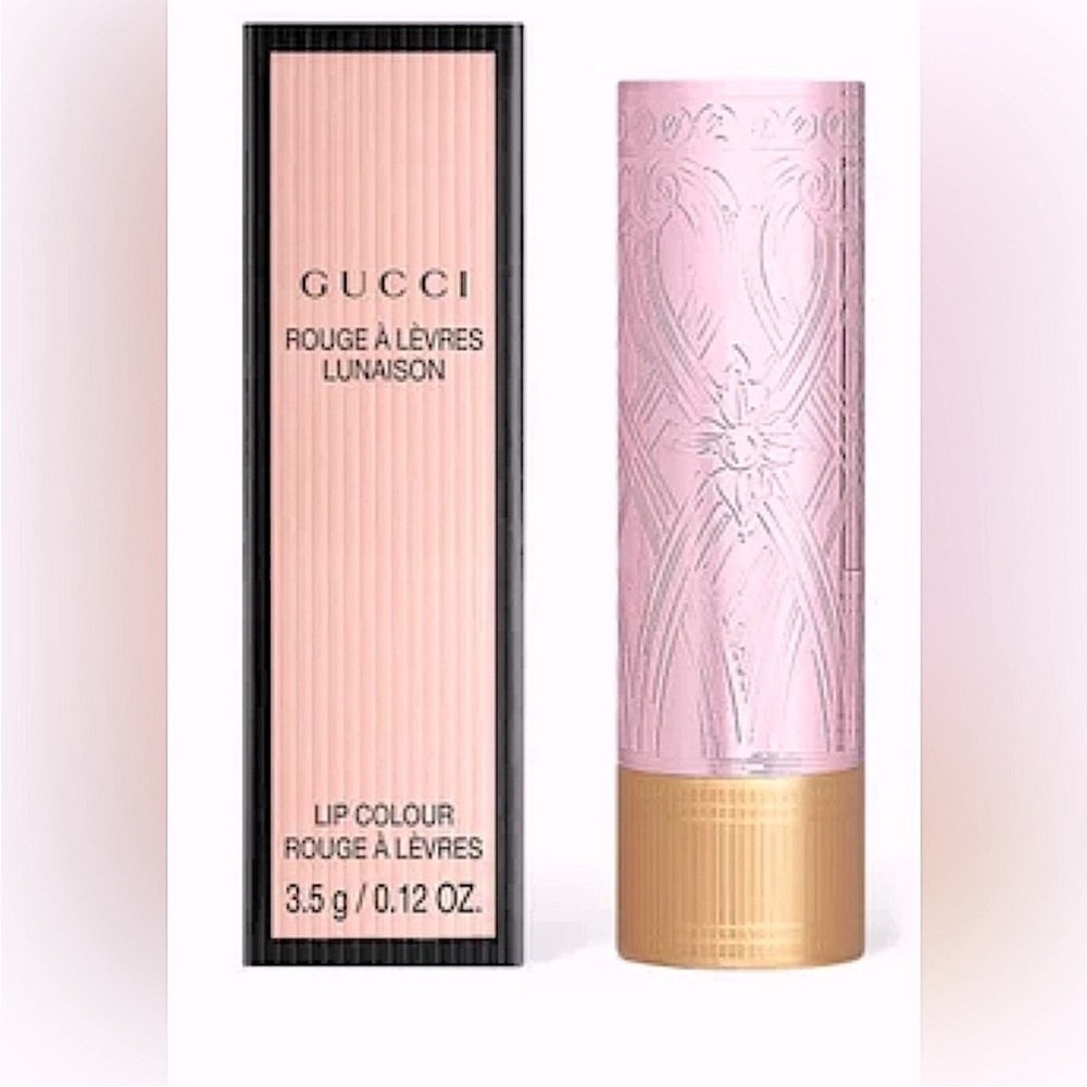 Gucci Rouge à Lèvres Lunaison Lipstick505 Janet RustLimitedEditionGoldShimmerNIB - Picture 5 of 9
